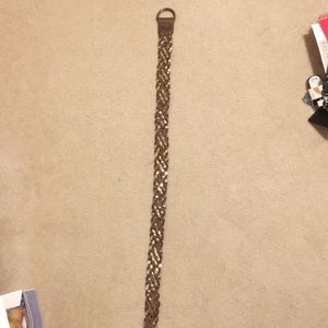 Braided Belt with Sequins